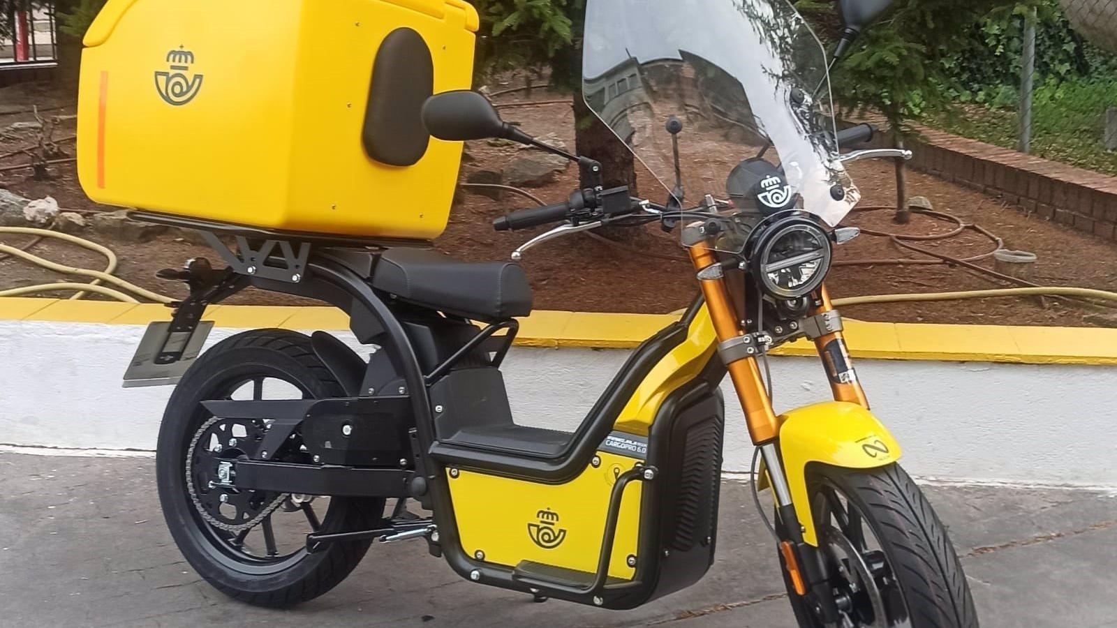 Correos Incorpora Ocho Motos El Ctricas Ciberseguras A Su Flota