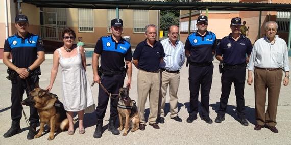 Demostración Canina de la Policía Local en El Escorial