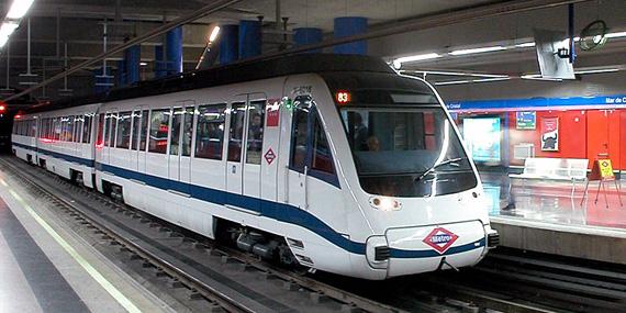 El número de viajeros de Metro de Madrid desciende un 6,5 % respecto a 2011