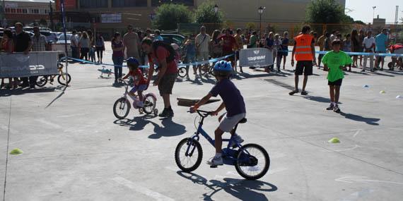 Primera edición de la gymkana ciclista infantil de Valdemorillo