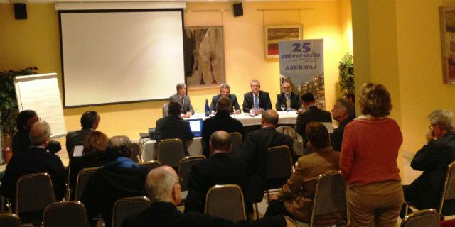 Narciso de Foxá asiste a la Asamblea General de la Asociación de Urbanizaciones de Majadahonda