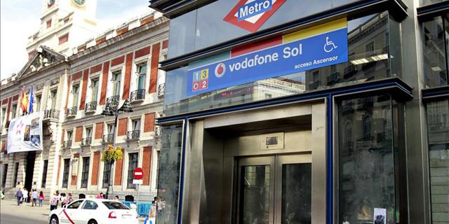 La estación de Metro y Cercanías de Sol permanecerá cerrada de 21:30 a 00:30 horas