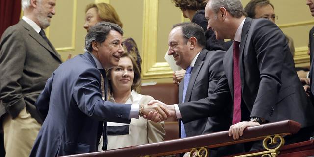 González arropa a Rajoy en la primera jornada del debate sobre el estado de la Nación