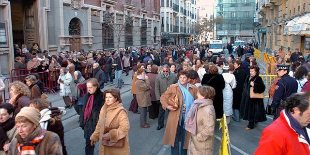 Una semana de fría cola para besar a Jesús de Medinaceli