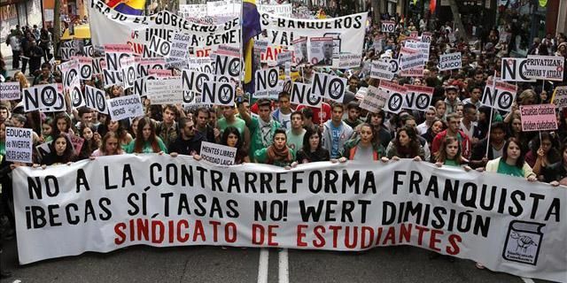 Arranca la huelga de dos días del Sindicato de Estudiantes