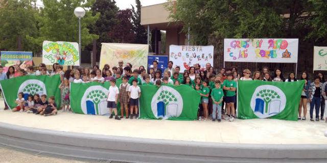 Seis centros educativos de Las Rozas reciben la Bandera Verde 