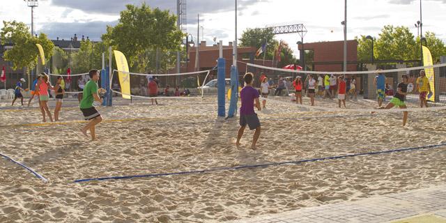 El Recinto Ferial de Las Rozas acogió el Campeonato de Madrid de Tenis Playa