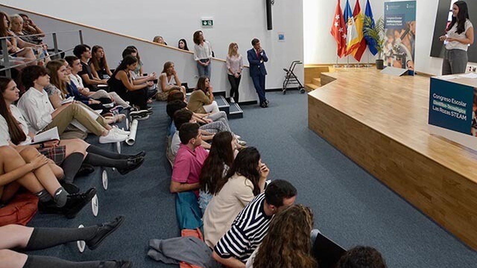 El II Congreso Escolar Científico-Tecnológico Las Rozas STEAM reúne a alumnos de seis centros