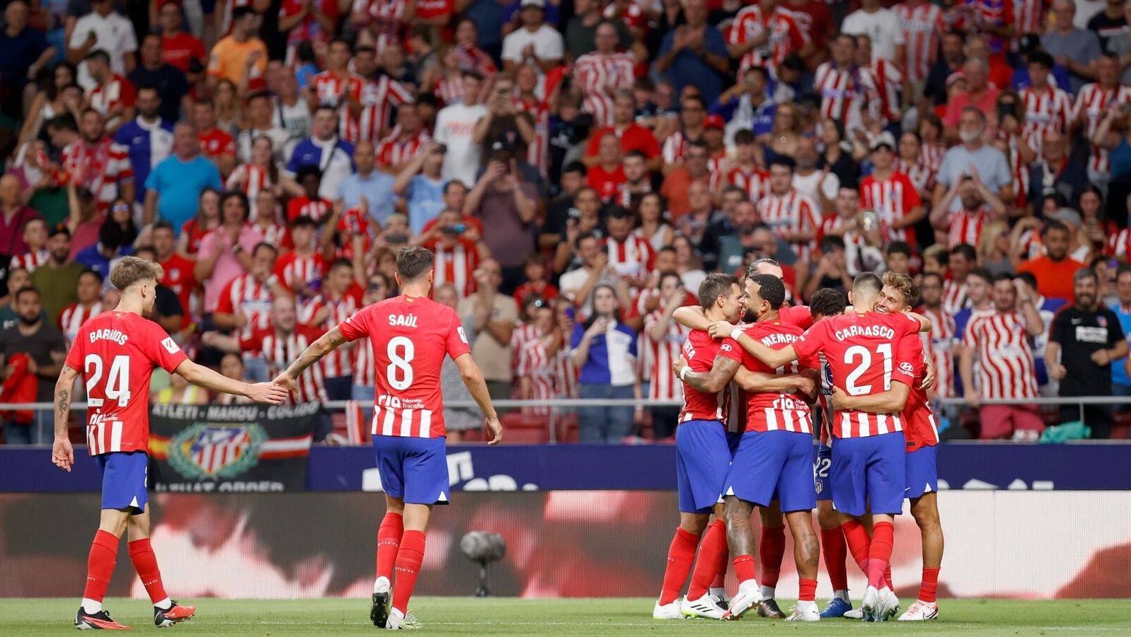 El Atlético de Madrid se coloca como líder tras vencer al Granada