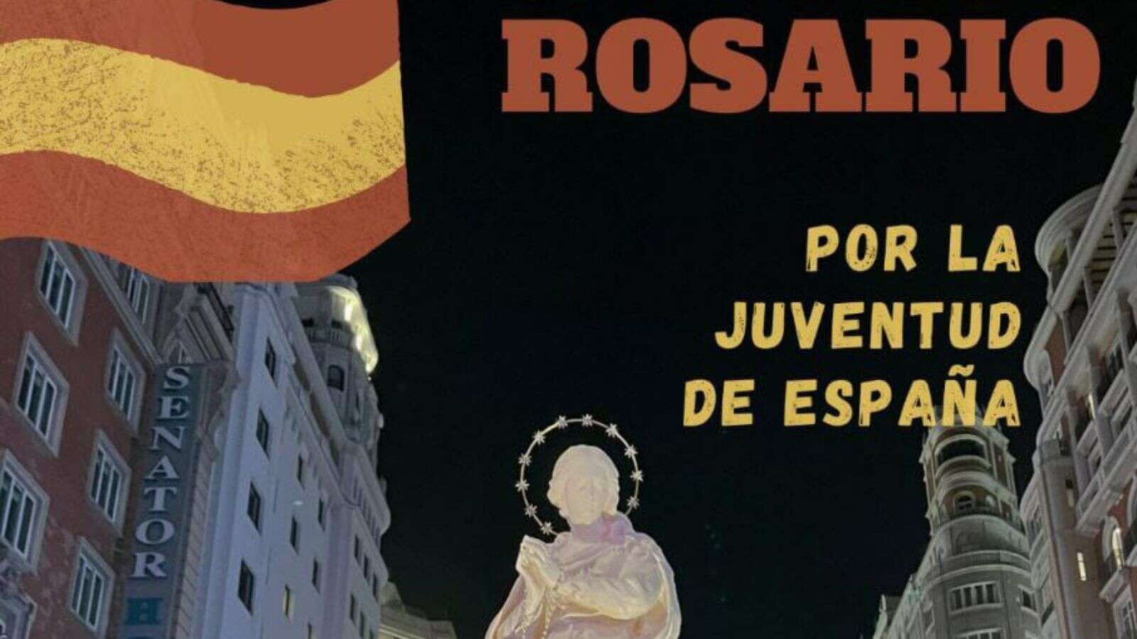 Jóvenes católicos convocan a rezar el rosario en las calles de Madrid