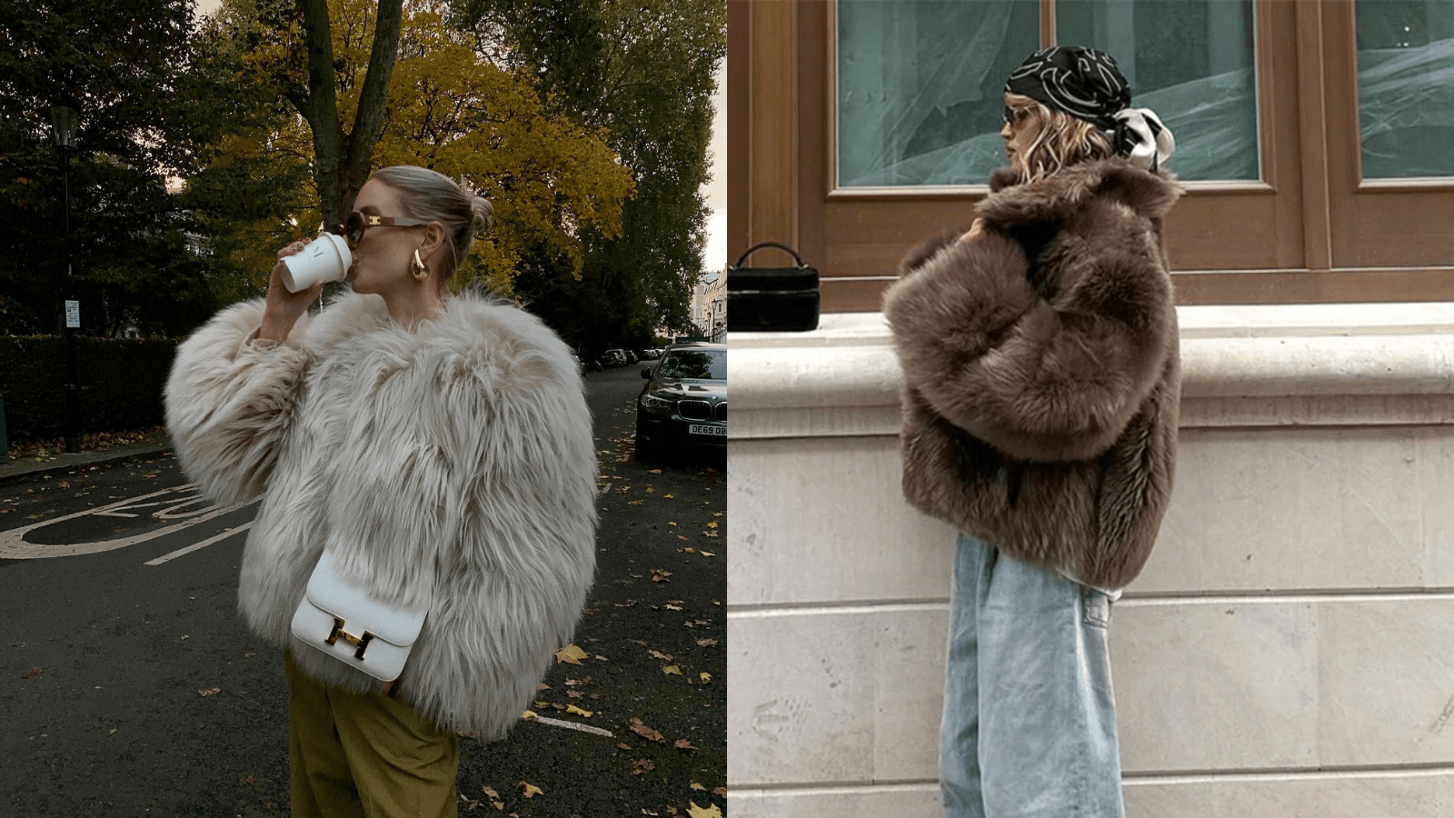 Combate el frío con estilo, ponte un abrigo de pelo