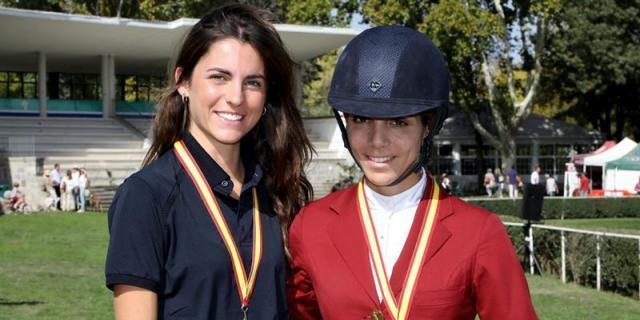 Paola Amilibia, primera amazona campeona de España absoluta de hípica