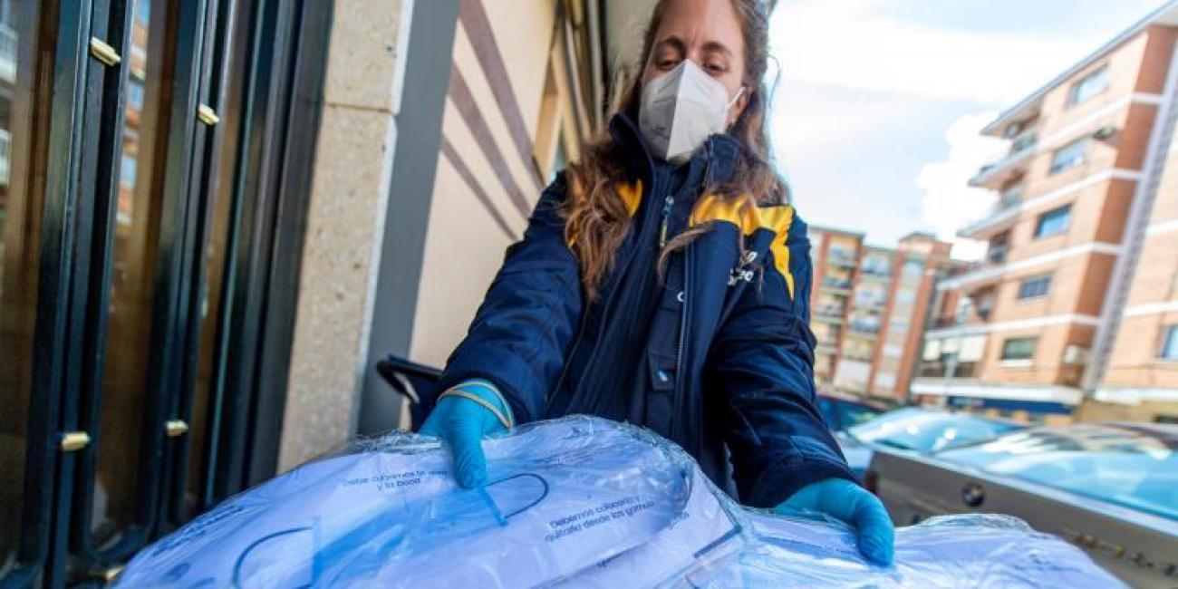 Morata de Tajuña reparte 15.000 mascarillas ante la escasez en farmacias