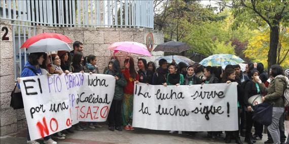 Manifestaciones en 30 localidades en el segundo día de huelga estudiantil