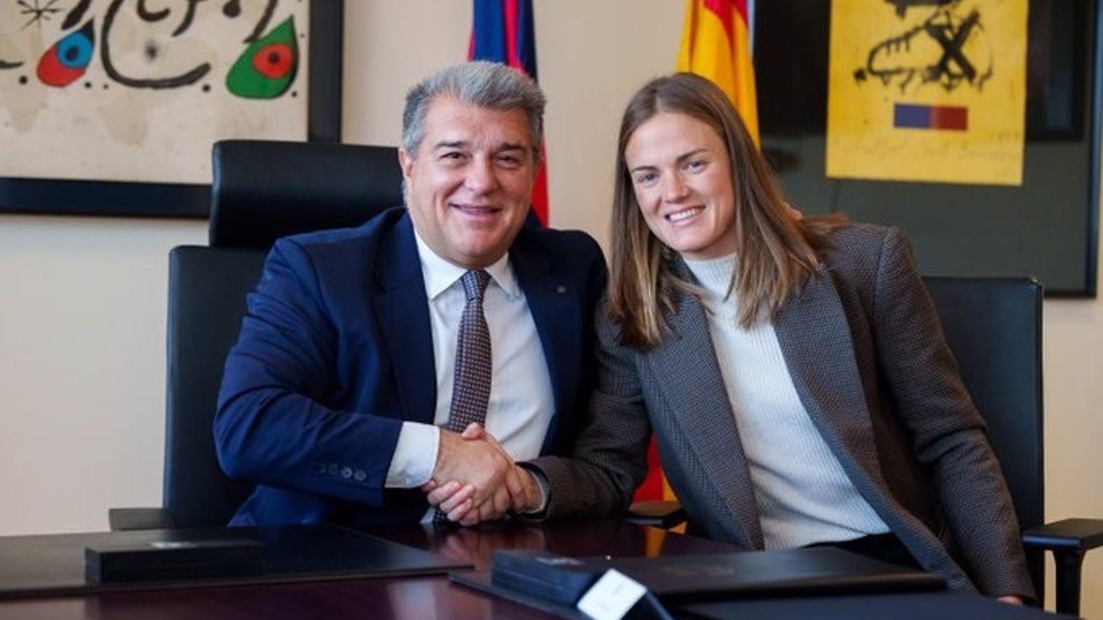 Irene Paredes renueva con el Barça hasta 2025