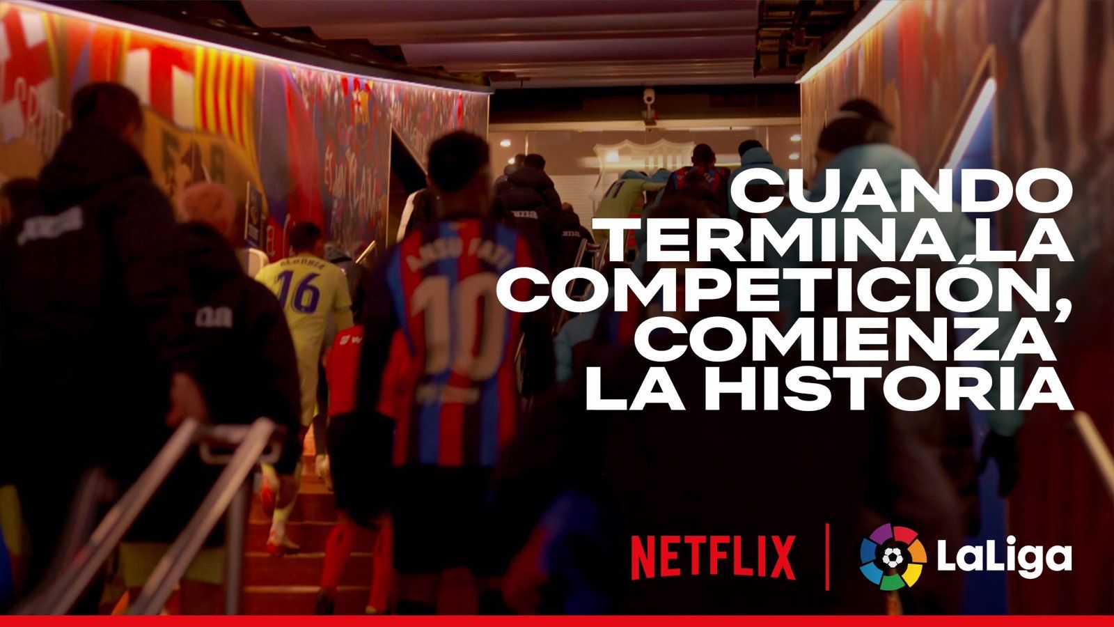  LaLiga y Netflix se unen para crear la primera docuserie deportiva de la plataforma en España