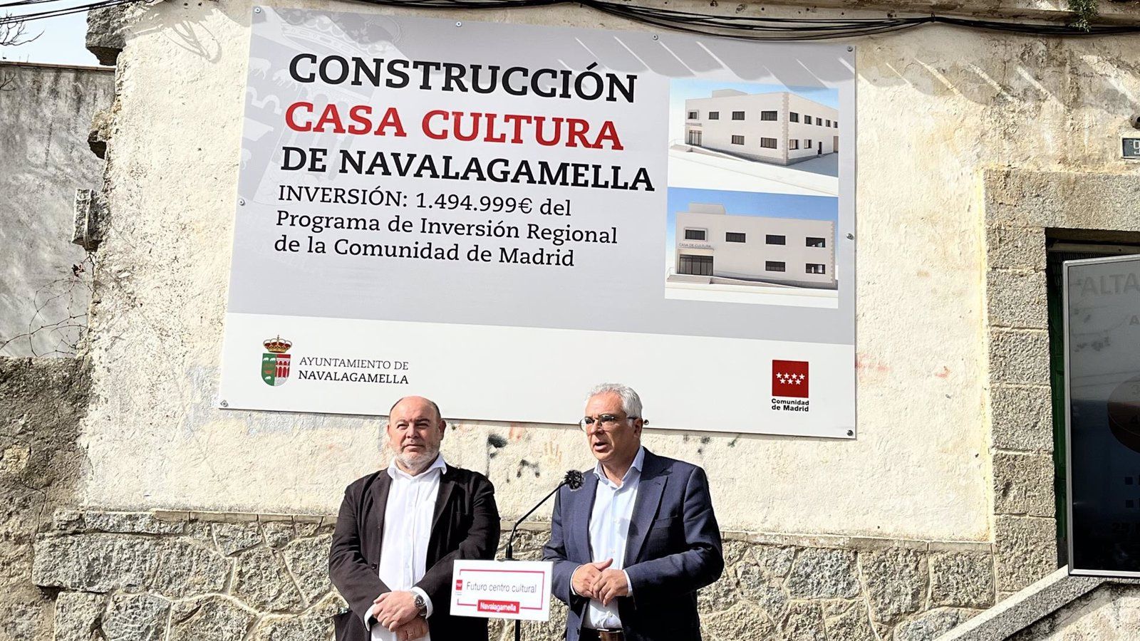 Navalagamella contará con un nuevo centro cultural en el municipio con cargo al PIR