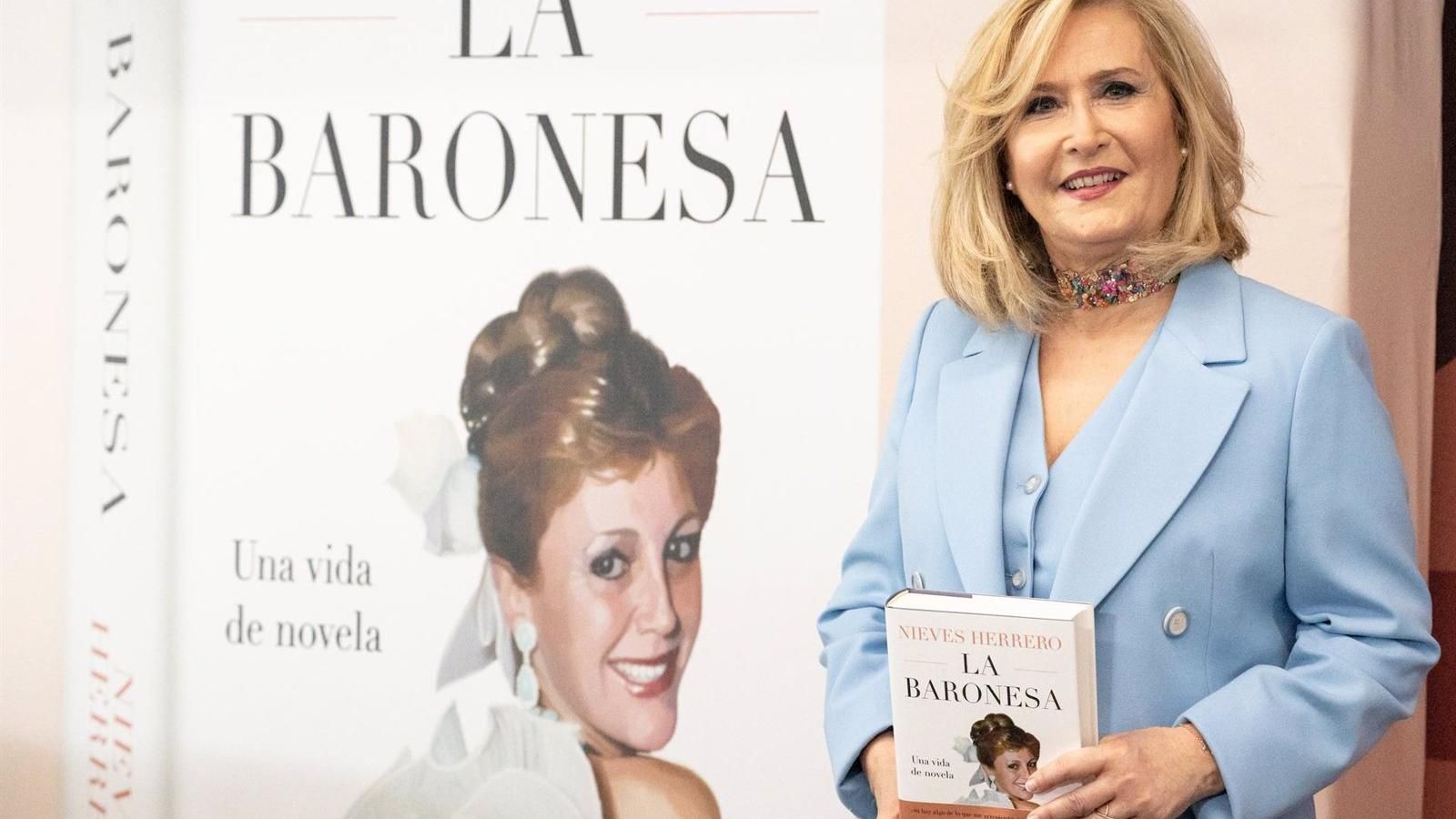 Nieves Herrero novela la vida de 'La baronesa': 