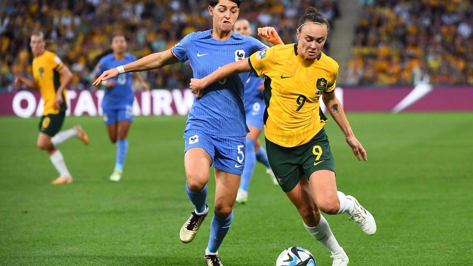 Australia elimina a Francia en los penaltis y accede a semifinales