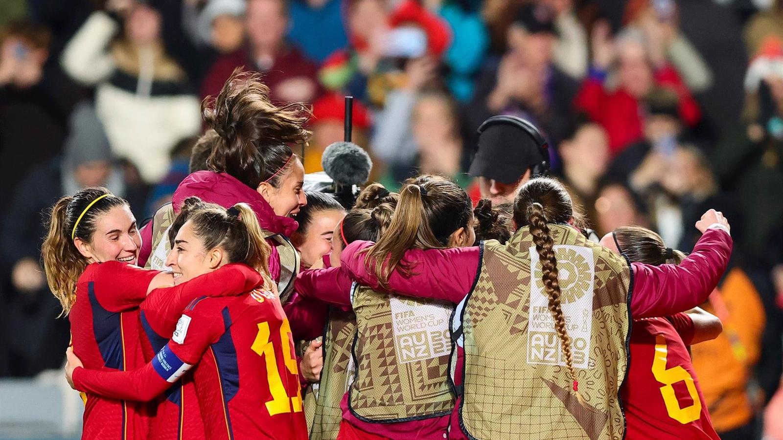 Casi dos millones de espectadores vieron el pase de la Selección femenina de fútbol a la final del Mundial