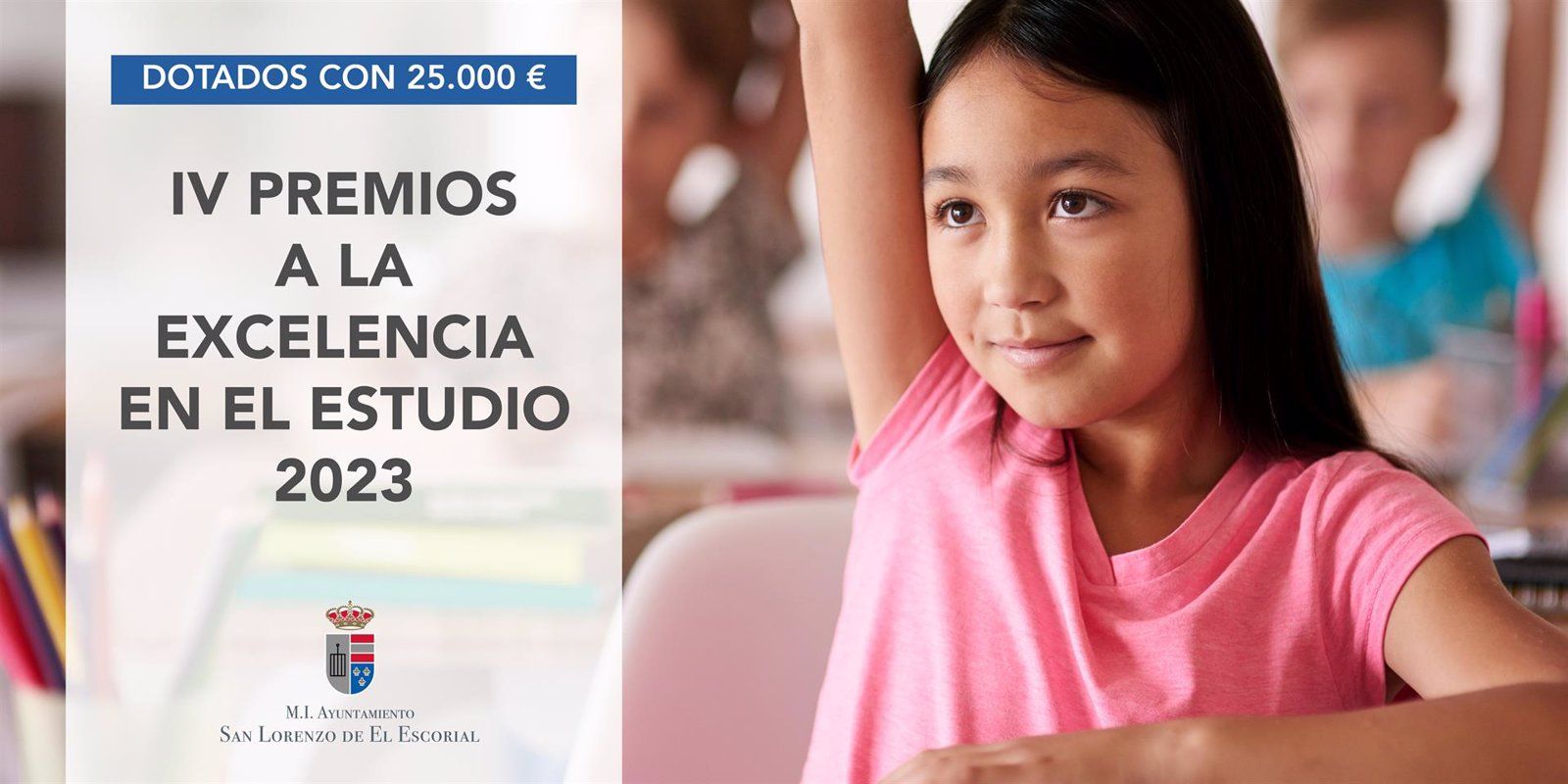 Los Premios a la Excelencia en el Estudio de San Lorenzo repartirán 25.000€ en becas para premiar el esfuerzo académico