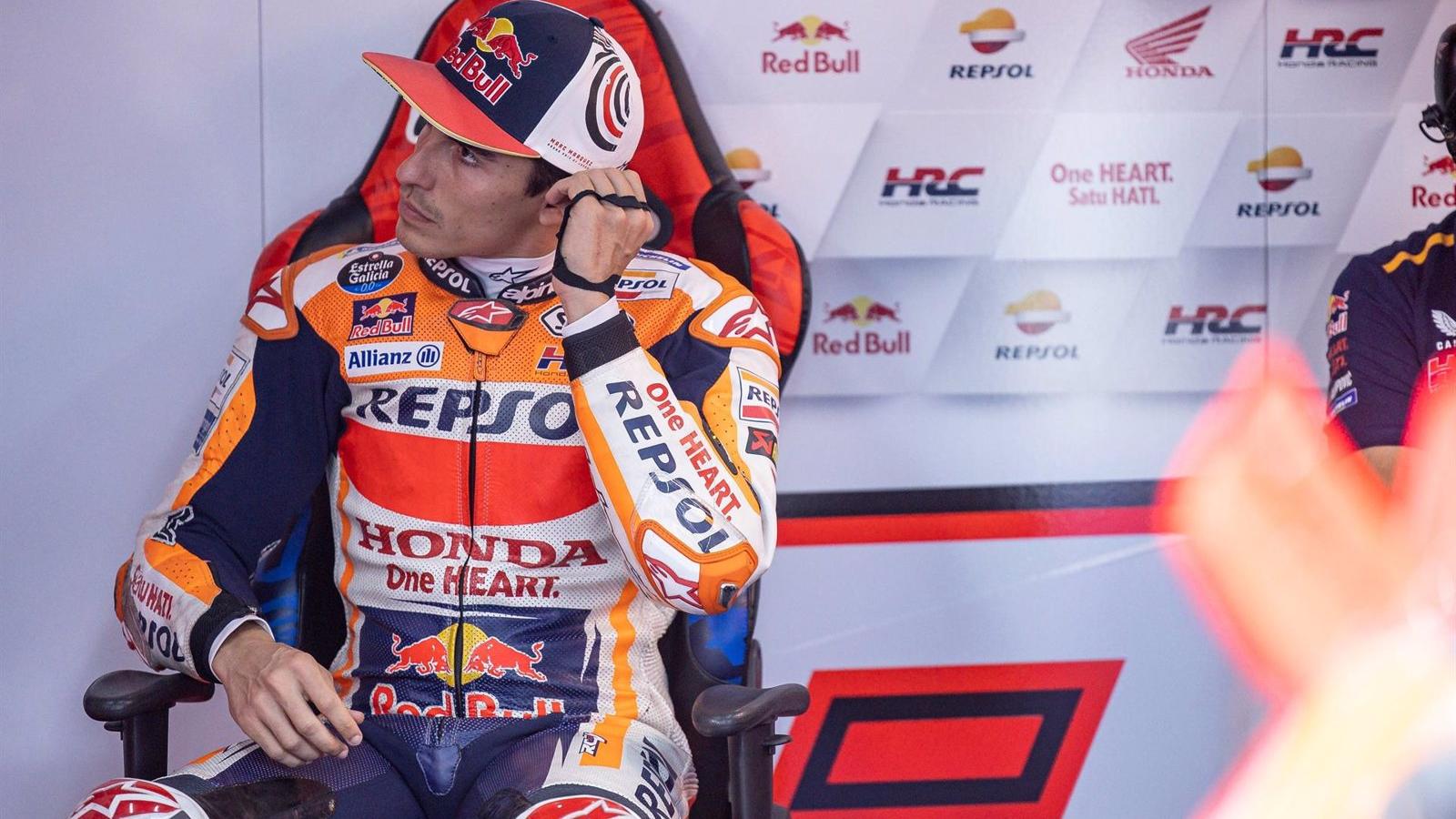 Marc Márquez: "No tener confirmado dónde correré cansa"