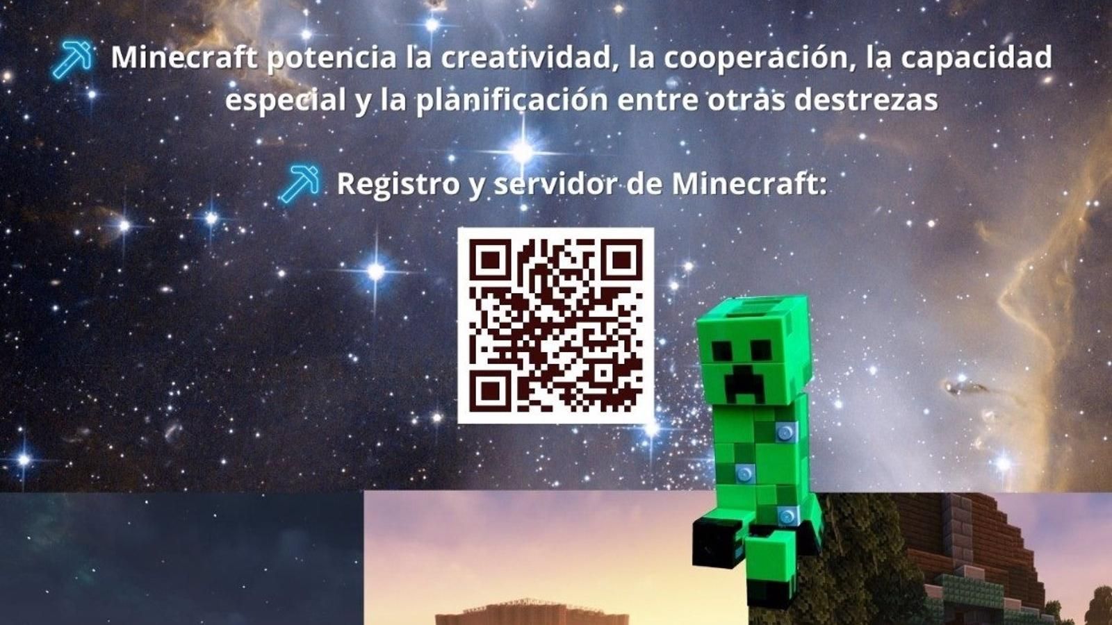 El juego Minecfrat invita a los niños a explorar los monumentos más emblemáticos de Arroyomolinos