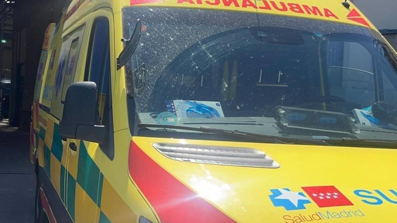  Herido muy grave un trabajador golpeado por una máquina barredora en Ciempozuelos