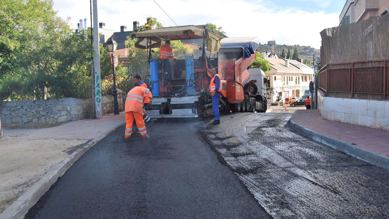 Afecciones en varias calles de Torrelodones por labores de asfaltado durante esta semana