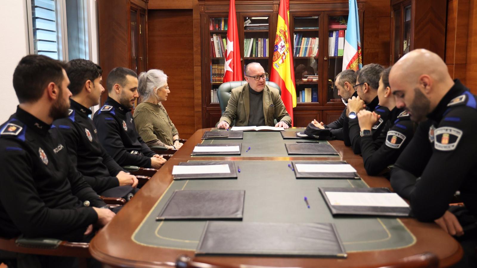 Arroyomolinos incorpora cinco agentes a la plantilla de la Policía Local