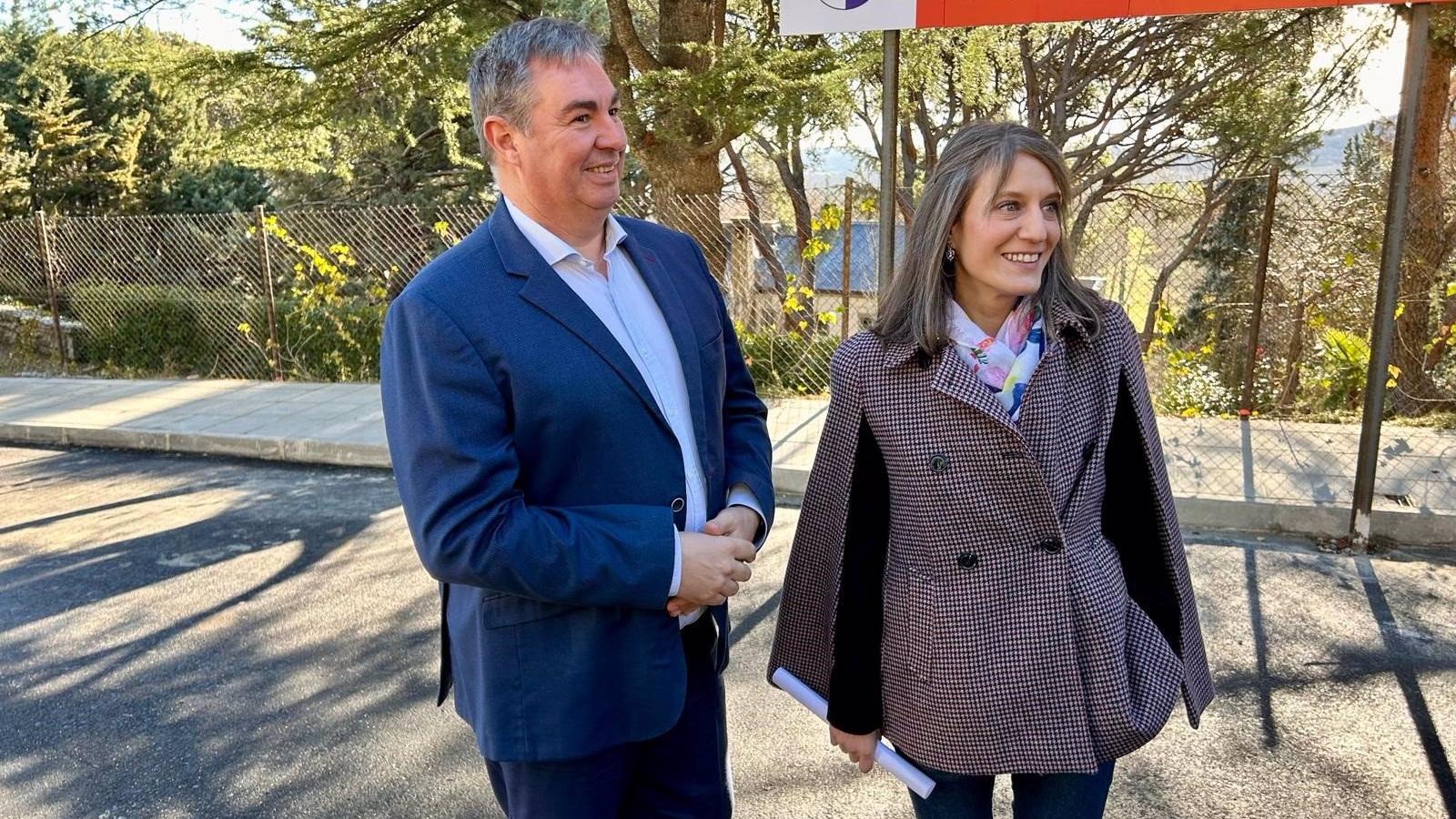 La Comunidad mejora la pavimentación de aceras y calzadas en diez calles de San Lorenzo de El Escorial