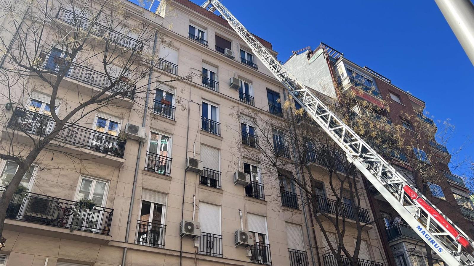  Desalojado sin heridos un restaurante de Chamberí al incendiarse la campana de la cocina