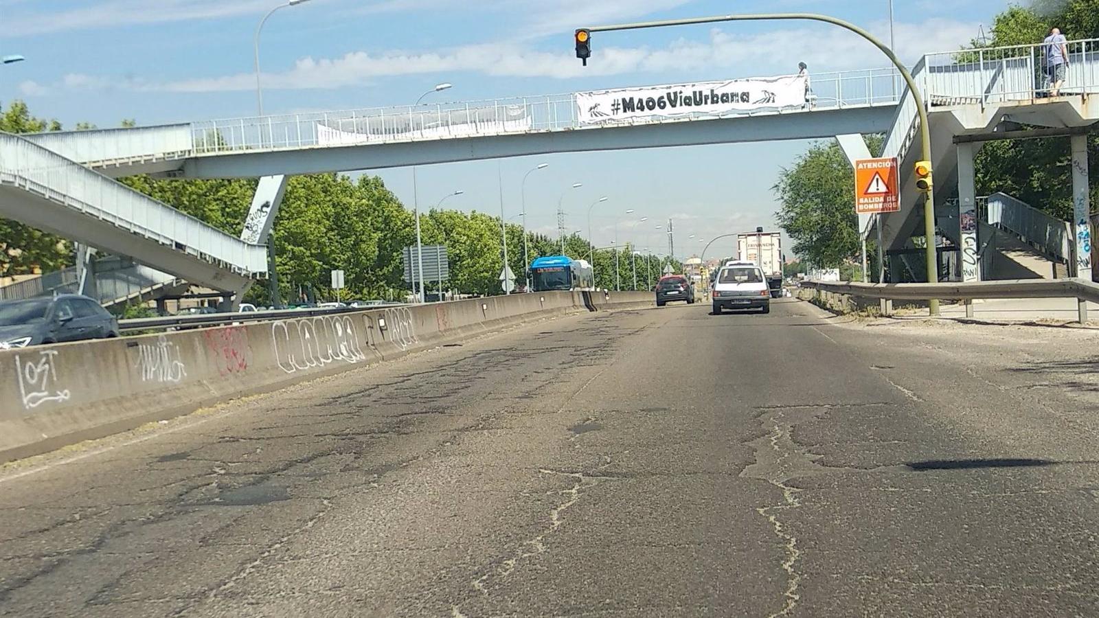 Vecinos de Leganés piden soterrar la carretera M-406 tras el reciente fallecimiento de tres jóvenes