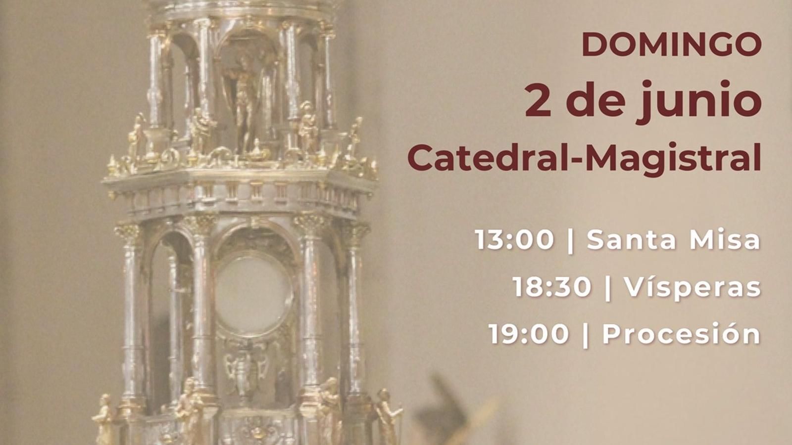 La diócesis de Alcalá de Henares celebrará Corpus Christi con actos litúrgicos el 2 de junio