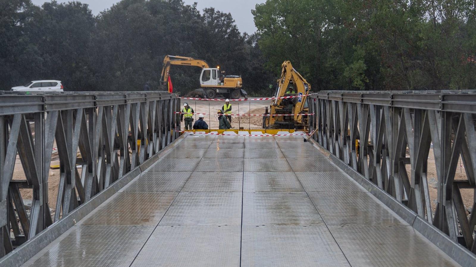 Aldea del Fresno inaugura sus puentes reconstruidos este verano