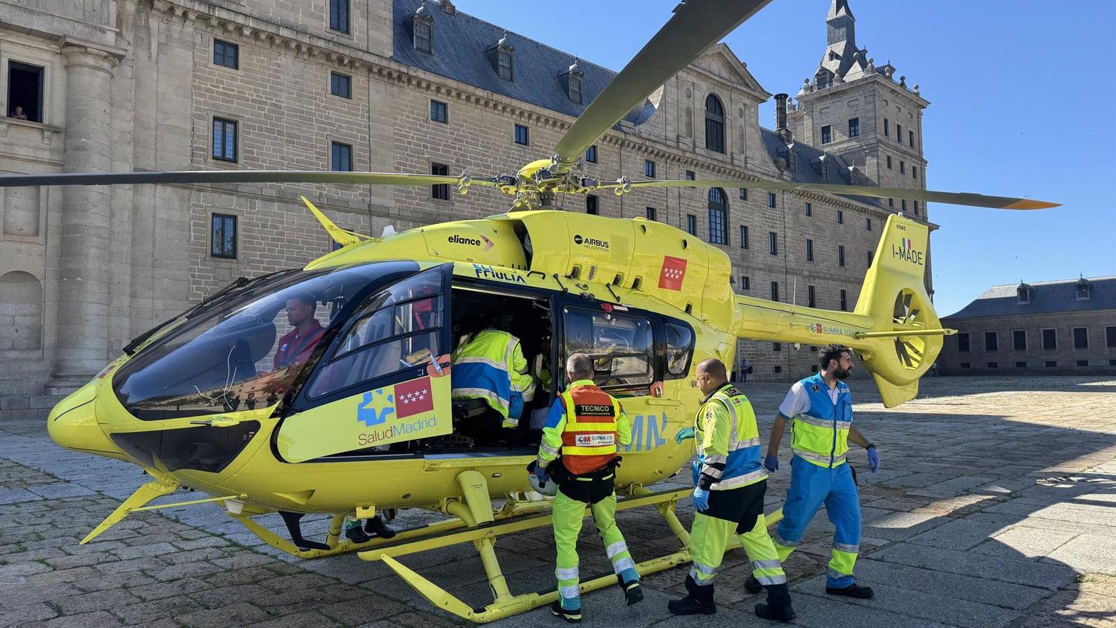 Herido grave un hombre de 50 años tras electrocutarse en San Lorenzo de El Escorial