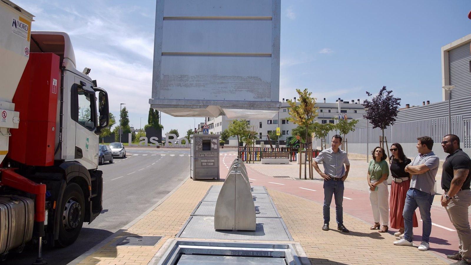 Finalizan las obras de soterramiento de contenedores en El Montecillo de Las Rozas