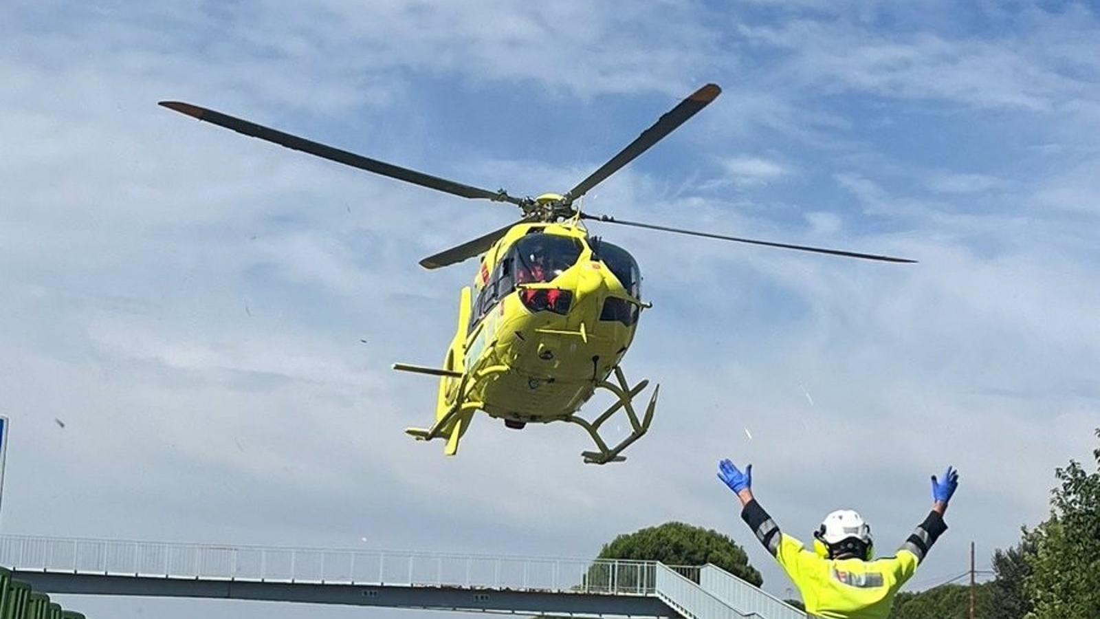 Muere un hombre de 33 años al vocar el quad que conducía en Tres Cantos