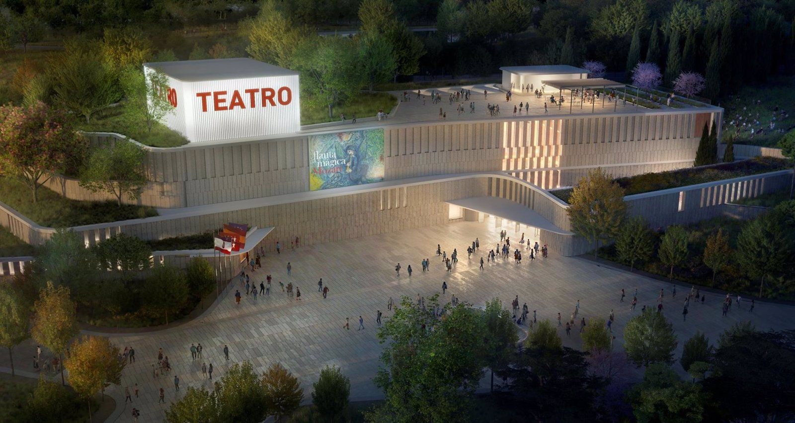 Tres Cantos presenta el proyecto del nuevo teatro del Paraninfo con capacidad para 700 espectadores