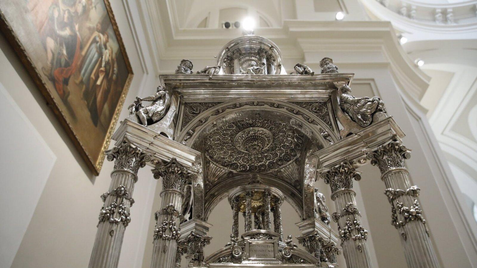 Finaliza la restauración de la custodia procesional para el Corpus Christi de Madrid