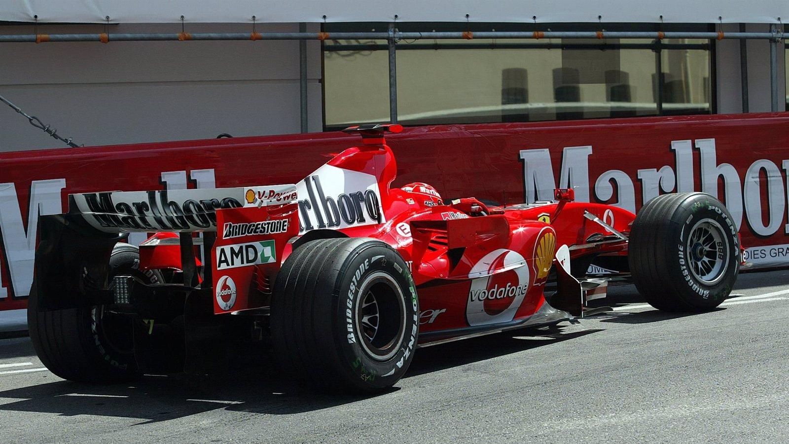 Subastan un coche de Fórmula 1 de la última temporada de Schumacher con Ferrari