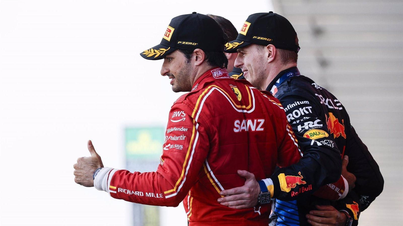 Carlos Sainz: "Compartir equipo con Max Verstappen no sería un problema"