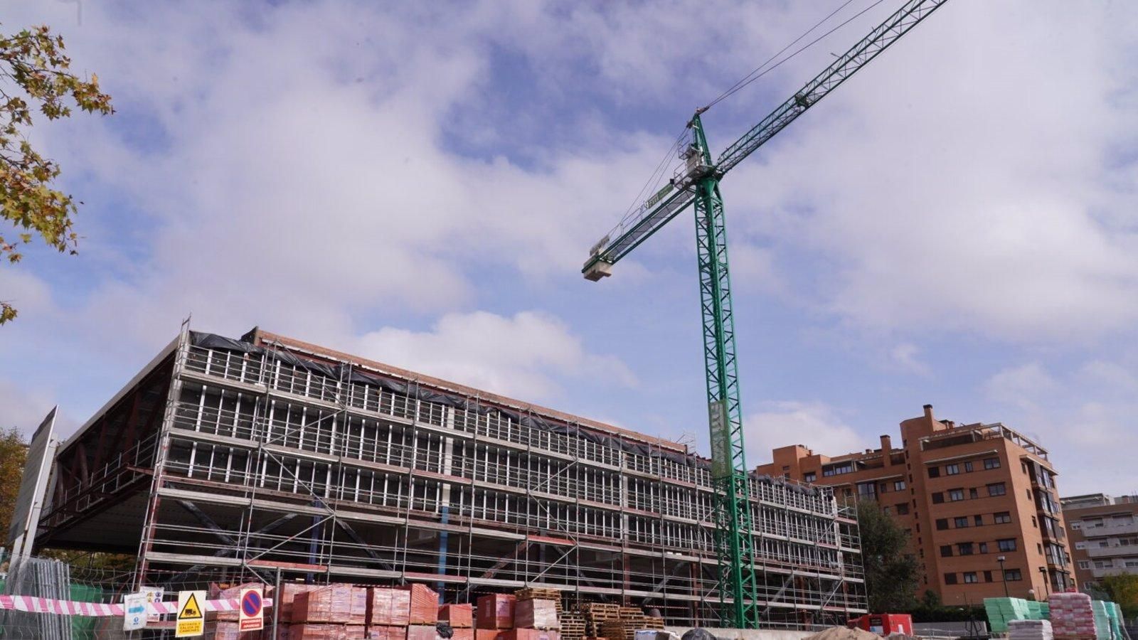 La nueva biblioteca municipal del Ensanche de Carabanchel estará lista a finales del próximo verano