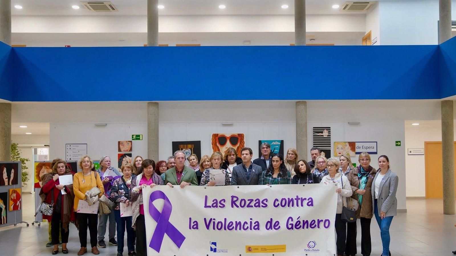 Las Rozas conmemora el 25N con un acto oficial y una muestra artística