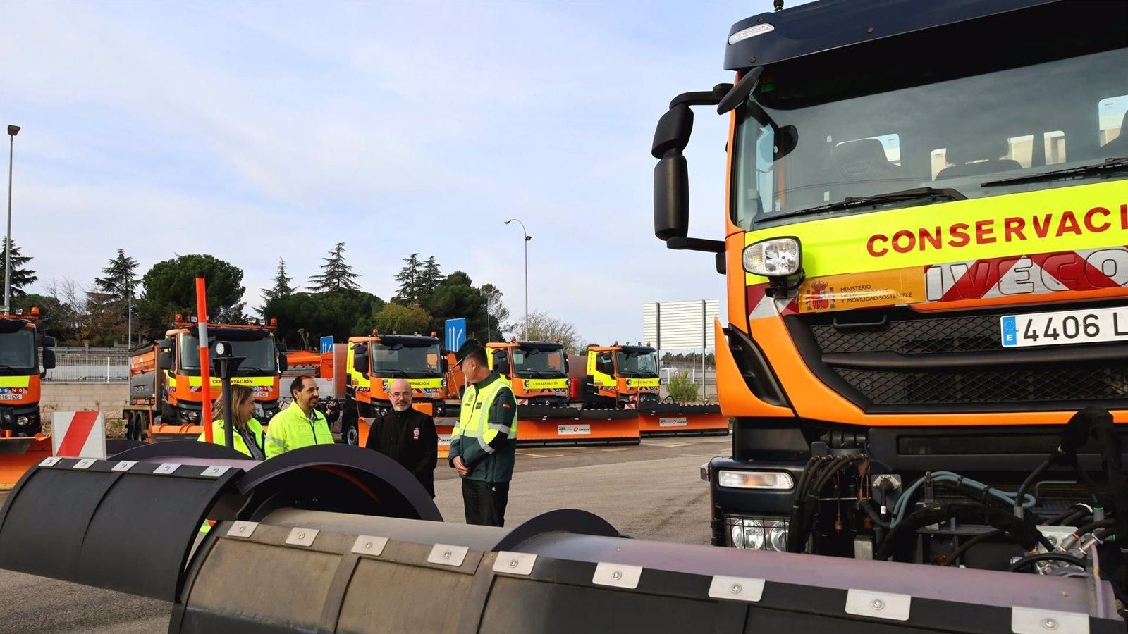 Aumentan los recursos para el Plan de Nevadas en Madrid