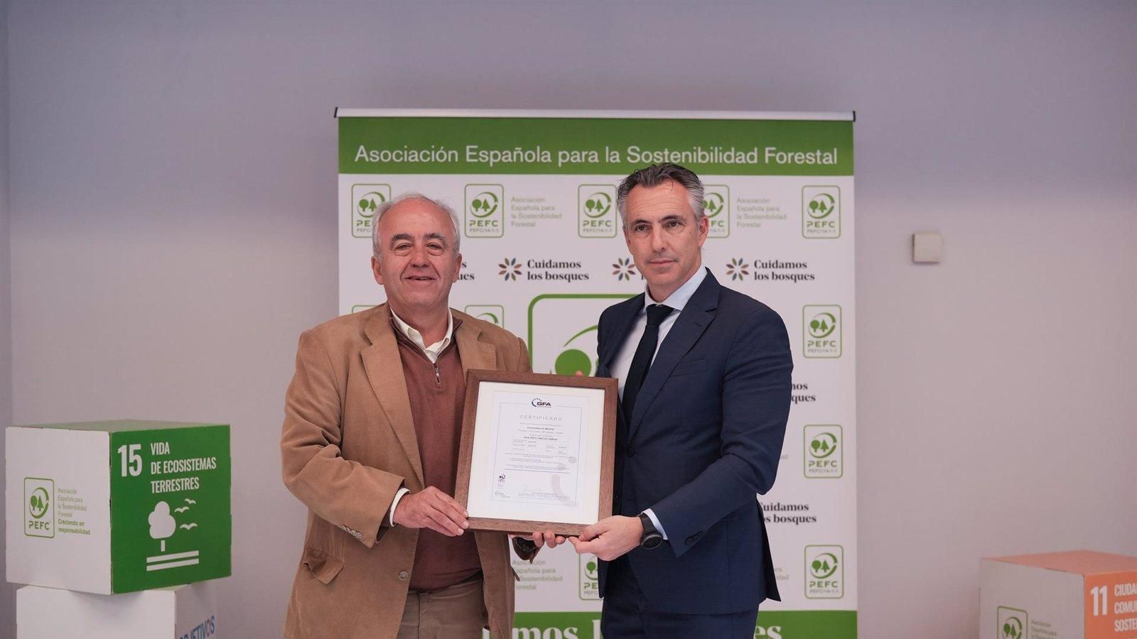 La Comunidad logra su primera certificación de gestión forestal sostenible