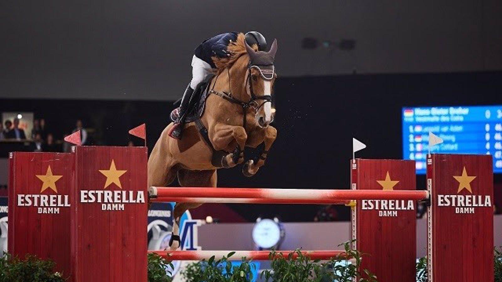 Hans-Dieter Dreher de Alemania triunfa en el Premio Estrella Damm de la Ifema Madrid Horse Week