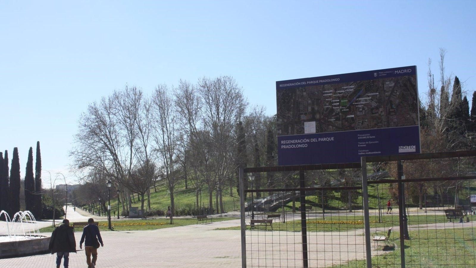 Dos menores hieren con arma blanca a un hombre durante un robo en el parque de Pradolongo de Usera