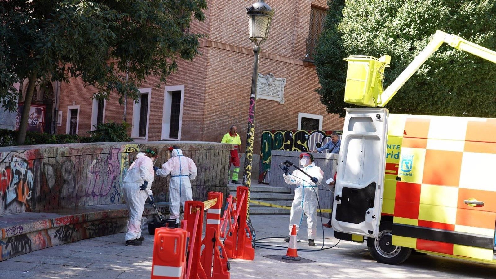 Los grafiteros deberán eliminar sus propias pintadas para evitar sanciones económicas en Madrid