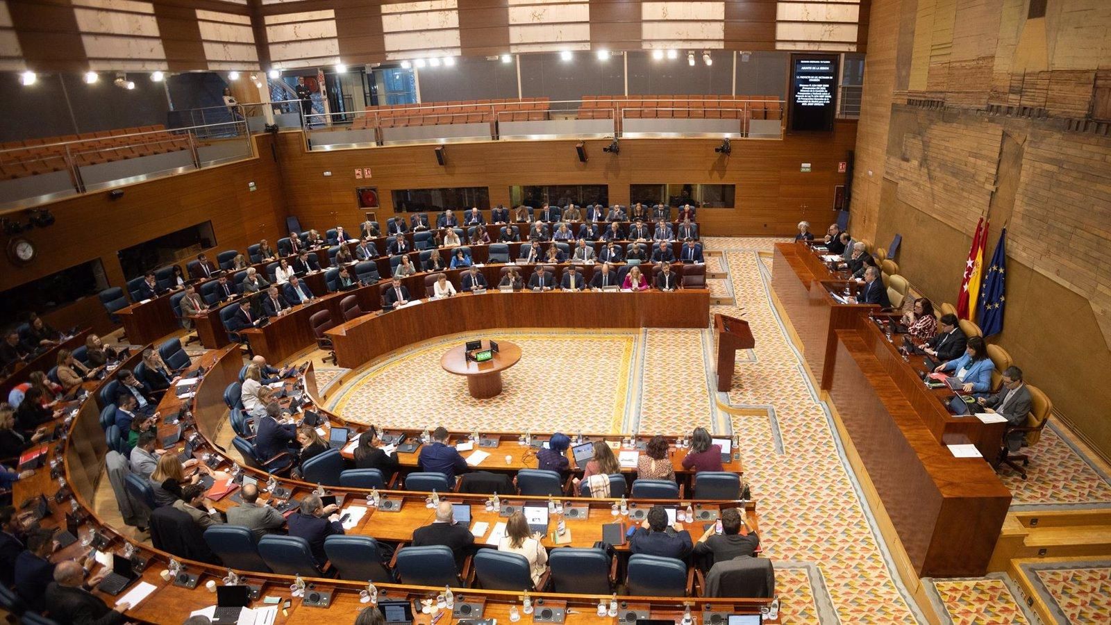 La Asamblea de Madrid debate los Presupuestos de 2025